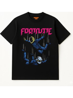 Daft Punk Relaxed %100 Pamuk T-Shirt