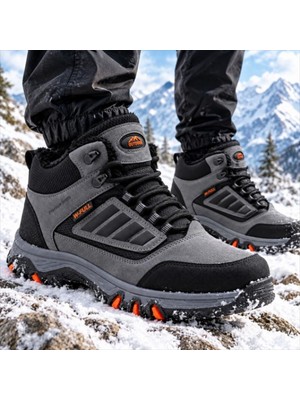 Wanderfull Outdoor Trekkıng Bot Gri Oranj 36-45