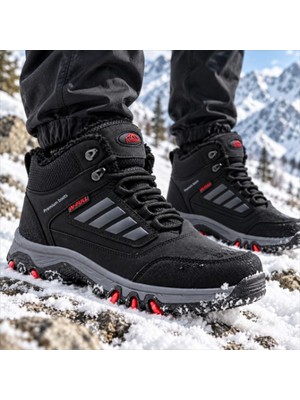 Wanderfull Outdoor Trekkıng Siyah Kırmızı 36-40