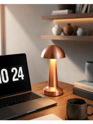 Mantar Masa Lambası LED Dokunmatik 3 Seviyeli