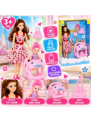 02413 Anlily Yürüteçli Bebek / +3 Yaş
