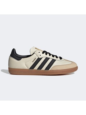 adidas Samba OG Kadın Bej Spor Ayakkabı.-