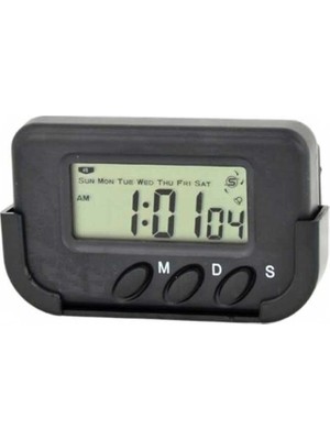 Uravas Store Pratik Mini Masa Kronometre ve Saat 6.6x4 cm
