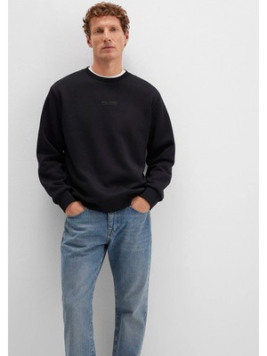 Mavi Mavi Jeans Detaylı Siyah Sweatshirt 0S10586-900