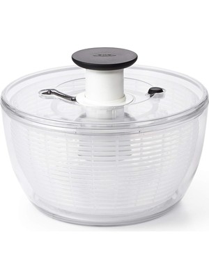 Oxo - Good Grips Süzgeç ve Kapaklı Küçük Salata Santrifüjü, Salatanın ve Otların Yıkanması ve Kurutu