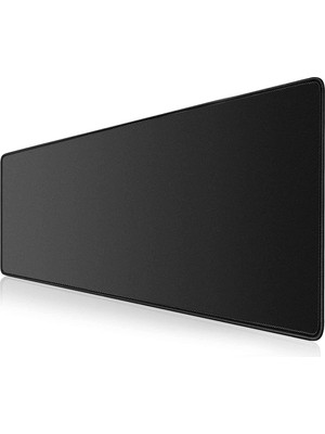 KlasseGear Klasse Pro Edition - Dikişli Kenar 70X30, 90X40, 100X50 ve 120X60 cm Oyuncu Gaming Mouse Pad (Siyah,