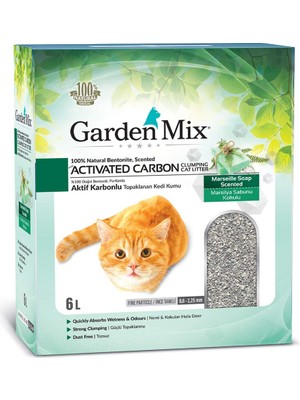 Gardenmix Aktif Karbon Marsilya Sabunu 6 L