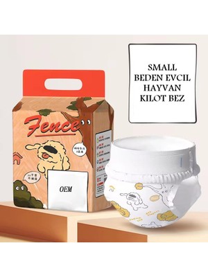 Ttt Small Beden Evcil Hayvan Kilot Bez - Ultra Emici - Hızlı Kuruyan