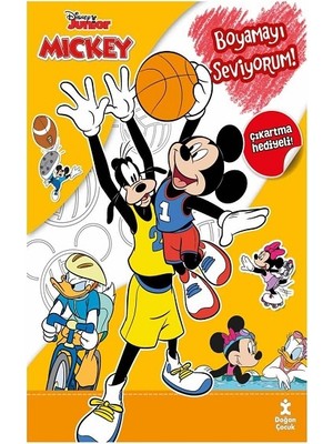 Doğan Çocuk Disney Mickey Boyamayı Seviyorum