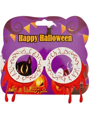 Vipfoni Kan Detaylı  Halloween Gözlük