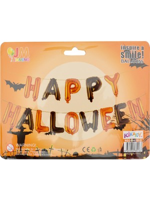 Vipfoni Happy Halloween Folyo Balon Banner
