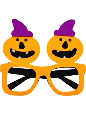 Vipfoni Turuncu Hayalet Halloween Gözlük