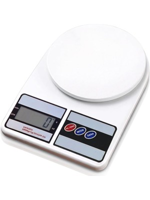 Arvale Dijital Hassas 10 kg Mutfak Terazisi Tartısı LCD Ekranlı