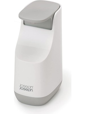 Joseph Joseph 70512 Slim Kompakt Sıvı Sabunluk, Beyaz/gri
