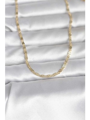 Bin1çeşit Şık Renk Kadın Kolye 60 cm Uzunluk