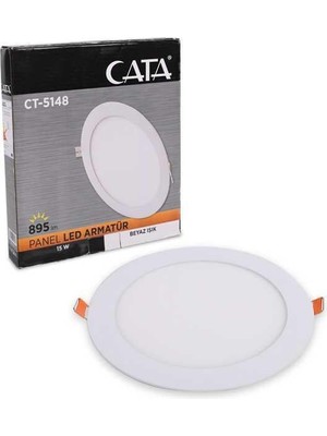 Çelik - Ticaret CT-5148 15W Beyaz LED Panel Armatür 1 Adet