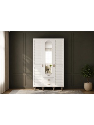 Anvalt 3 Kapılı Mdf Gardırop