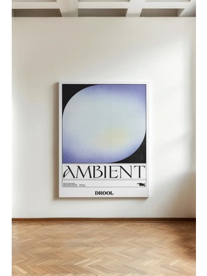 Kanvaspera Bauhaus Design Ambient Tipografi - Kanvas Tablo - Grafik Illüstrasyon, Ofis ve Salon, Modern Duvar Dekoru