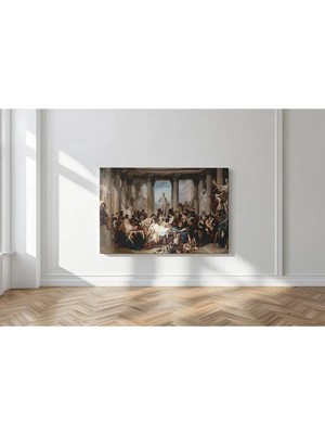 Kanvaspera Roma’nın Çöküşü, The Romans In Their Decadence - Kanvas Tablo - Klasik Sanat
