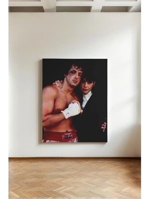 Kanvaspera Rocky Balboa, Adrian Balboa - Kanvas Tablo