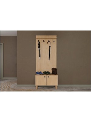 Misea Askılıklı Mdf Portmanto