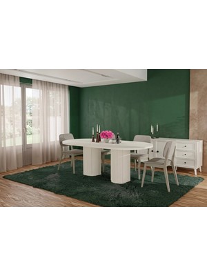 Zeon Mdf Masa Takımı