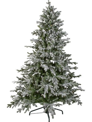 Herdekora Yapay Yılbaşı Çam Ağacı Aspen Fir Karlı 590 LED Işıklı 210 cm 3283 Da