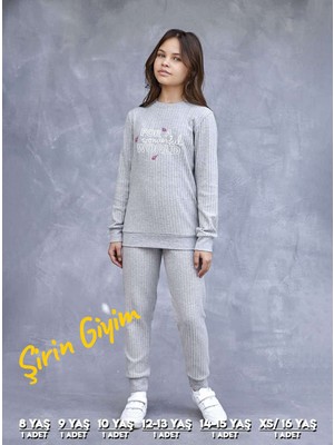 Elsima 3195 Kız Çocuk Uzun Kollu Pijama Takımı