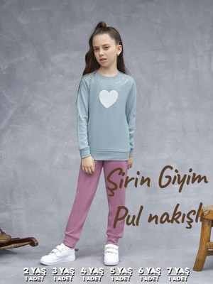 Elsima 3185 Kız Çocuk Uzun Kollu Pijama Takımı