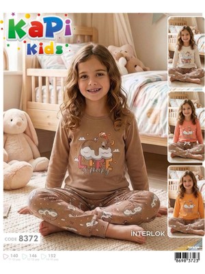 Kapi Kids 8372 Kız Çocuk Pijamatakımı