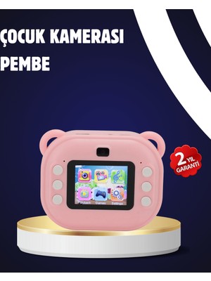 Termal Baskılı Şipşak Kamera – 1080P Hd, 24MP, Çift Lensli ve Müzik Oynatıcılı