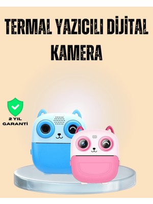 Çocuklar Için Eğlenceli Dijital Kamera 1300MAH Şarjlı