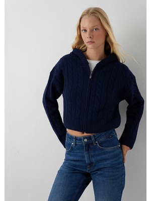 Mavi Kadın Yarım Fermuarlı Sweatshirt M1710999-70492