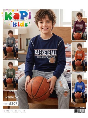 Kapi Kids 5307 Erkek Çocuk Pijama Takımı