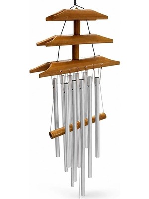 Epilons Bambu Metal Çubuklu Rüzgar Çanı No:1027