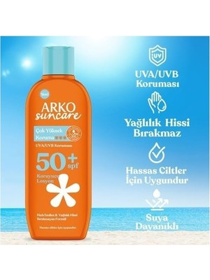 Prime Güneş Bakım Sütü, SPF50+, 200 Mililitre