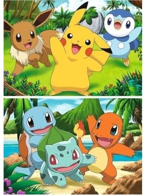 Prime 2X24 Parça Pokemon Puzzle