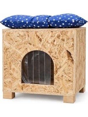 Myg Plus Yağmur ve Rüzgara Dayanıklı Kedi Evi 40X37X34 cm