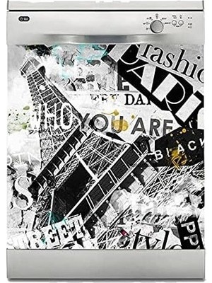 Prime Bulaşık Makinesi Kaplama Beyaz Eşya Kaplama Paris Popart