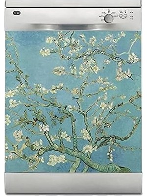 Prime Bulaşık Makinesi Kaplama Beyaz Eşya Kaplama Almond Blossoms