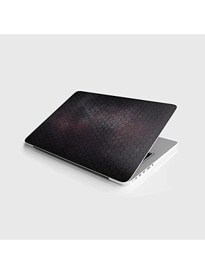 Prime Laptop Notebook Pc Kaplama Etiketi Altıgen Karbon