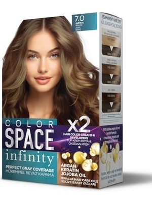 Die Grup Color Space Infınıty Set Saç Boyası 7.0 Kumral