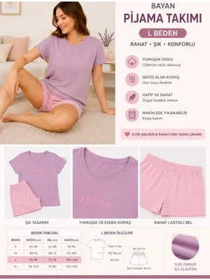 Özlem Donex Şortlu Pijama Takımı