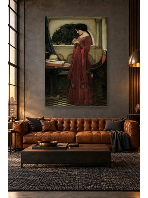 Fida Waterhouse Kristal Küre Canvas Tablo