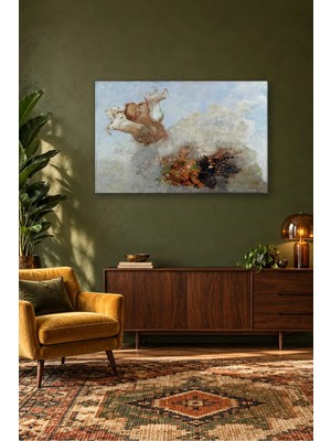 Fida Odilon Redon Apollon'un Atlı Arabası Canvas Tablo
