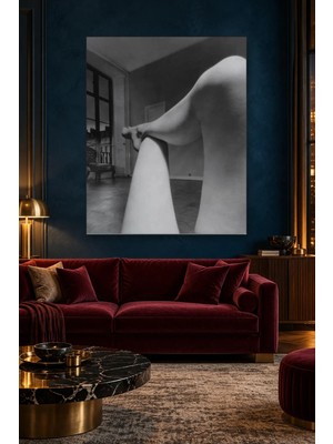 Fida Bill Brandt Siyah Beyaz Bacak Kompozisyonu Canvas Tablo