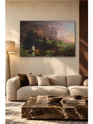 Fida Thomas Cole Hayat Yolculuğu Çocukluk Canvas Tablo