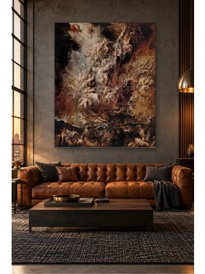 Fida Rubens Asi Meleklerin Düşüşü Canvas Tablo