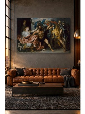 Fida Van Dyck Samson'un Yakalanışı Canvas Tablo