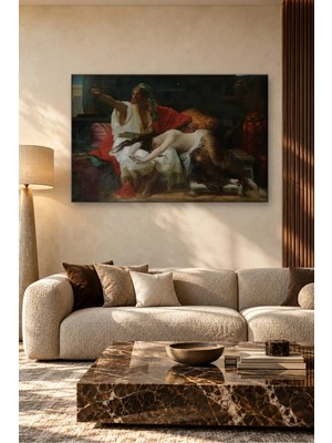 Fida Alexandre Cabanel Divanda Bayılan Kadın Canvas Tablo